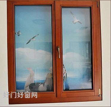 88系列鋁包木內開內倒窗1